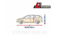 Чехол-тент для автомобиля Optimal Garage. Размер: L2 hb/kombi на Seat Leon 2013-