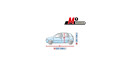 Тент для авто Basic Garage. Размер: M1 hb на Chery Kimo 2007-