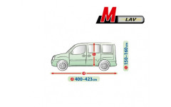 Чохол-тент для автомобіля Mobile Garage. Розмір: M LAV на Opel Combo 1994-2001