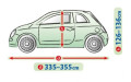 Чохол-тент для автомобіля Mobile Garage. Розмір S3 hatchback на Fiat 600 2007-