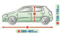 Чехол-тент для автомобиля Perfect Garage. Размер: M2 hb на Toyota Yaris Hybryda 2012-