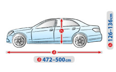 Автотент Basic Garage. Размер: XL Sedan на Volkswagen Passat CC 2008-2012