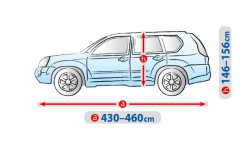 Автомобильный тент Basic Garage. Размер L Suv/Off-road на Volkswagen Tiguan 2018-