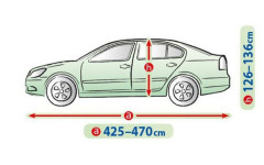 Тент-чохол для автомобіля Basic Garage. Розмір: L Sedan на Volkswagen Eos 2007-