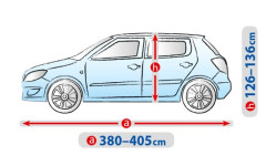 Тент авто Basic Garage. Розмір: M2 hb Volkswagen Golf III 1992-1997 (5-3955-241-3021)
