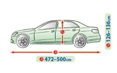 Чехол-тент для автомобиля MEMBRANE Garage. Размер: XL Sedan на Volkswagen Passat CC 2008-2012