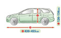Чохол-тент для автомобіля MEMBRANE Garage. Розмір: L2 hb/kombi на Volkswagen Golf IV 1997-2006 (5-4105-248-3020)