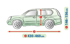 Чехол-тент для автомобиля MEMBRANE Garage. Размер L Suv/Off-road на Volkswagen Tiguan 2018-