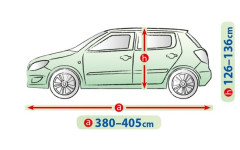 Чохол-тент для автомобіля MEMBRANE Garage. Розмір: M2 hb Volkswagen Golf III 1992-1997