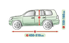 Чехол-тент для автомобиля Mobile Garage. Размер XL Suv/Off-road на Toyota Land Cruiser J150 2010-
