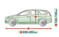 Чохол-тент для автомобіля Mobile Garage. Розмір: L2 hb/kombi на Volkswagen Golf IV 1997-2006 (5-4105-248-3020)