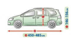 Чохол-тент для автомобіля Mobile Garage. Розмір XL mini Van на Toyota Avensis Verso 2001-2009