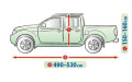 Чохол-тент для автомобіля Mobile Garage. Розмір XL PICKUP без кунгу на Volkswagen Amarok 2022- (5-4129-248-3020)