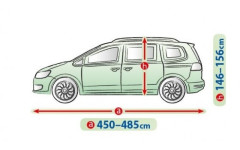 Чехол-тент для автомобиля Mobile Garage. Размер: XL mini VAN на Volkswagen Sharan 1995-2000