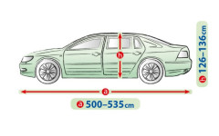 Чехол-тент для автомобиля Mobile Garage. Размер: XXL Sedan на Volkswagen Phaeton 2002-