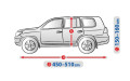 Чехол-тент для автомобиля Optimal Garage. Размер XL Suv/Off-road на Volkswagen Touareg 2015- (5-4331-241-2092)