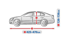 Чохол-тент для автомобіля Optimal Garage. Розмір: L Sedan на Volkswagen Eos 2007- (5-4322-241-2092)
