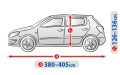 Чехол-тент для автомобиля Optimal Garage. Размер: M2 hb на Volkswagen Polo 1994-2002 (5-4314-241-2092)