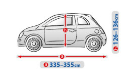 Авто тенти Optimal Garage. Розмір: S3 hb Toyota Aygo 2004-2014