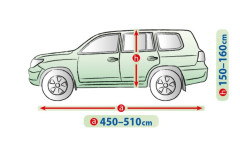 Автомобильный тент Perfect Garage. Размер XL Suv/Off-road на Toyota Land Cruiser J150 2010-