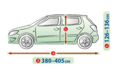 Чохол-тент для автомобіля Perfect Garage. Розмір: M2 hb на Volkswagen Golf III 1992-1997